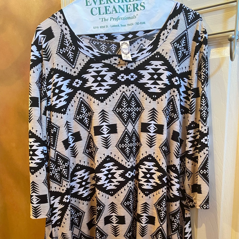 Southwest print woman’s top